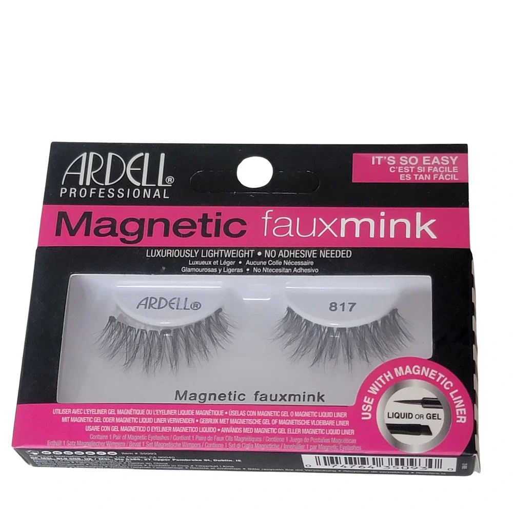 Ardell Professional Black Lashes 4pk Bundle of Various Types of False Eyelashes - Picture 4 of 5